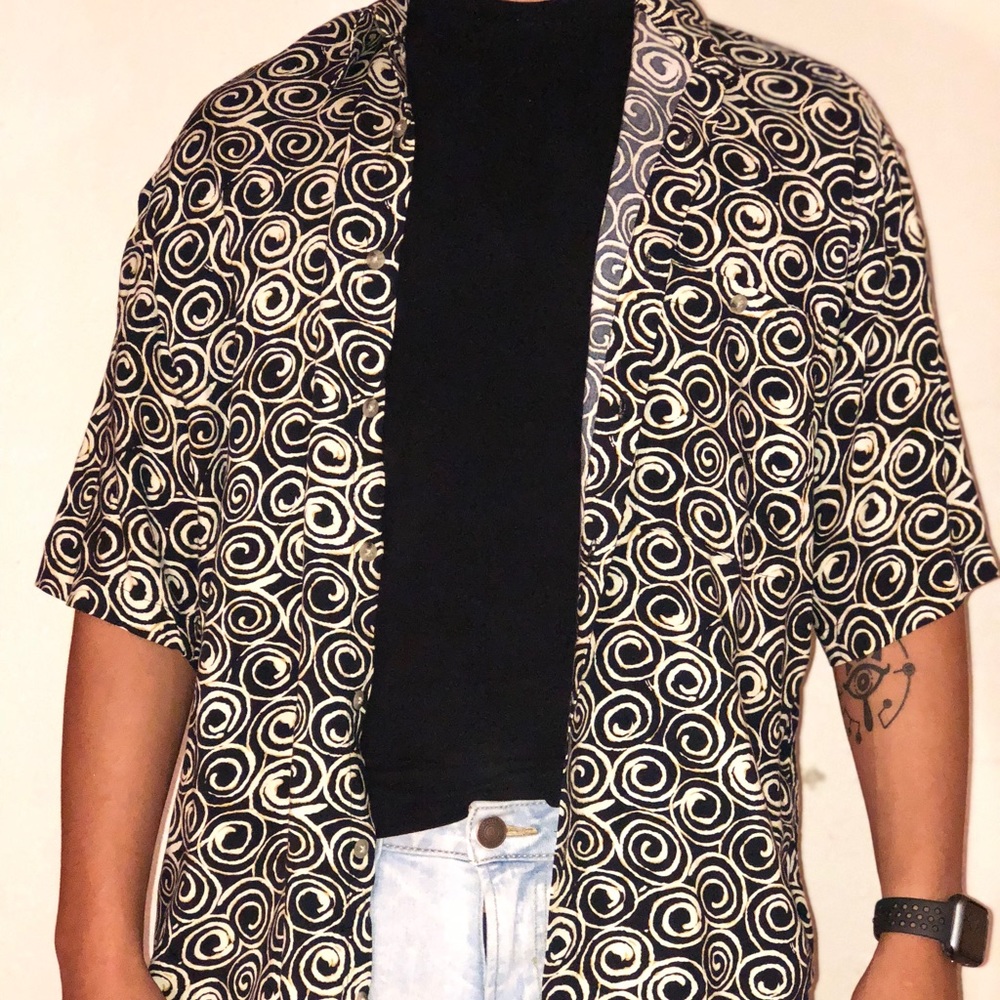 swirled print